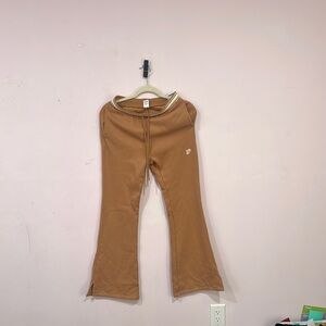 Brown Flared Sweatpants - PINK VS